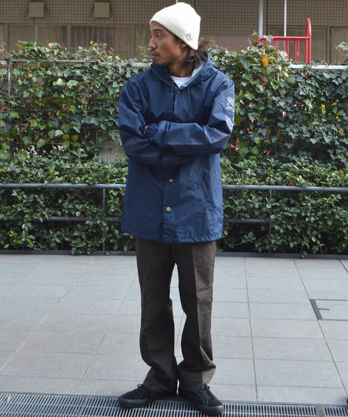 SURF/BRAND(サーフブランド)の「SURF/BRAND/サーフブランド CHOOSE RPT COARCHES (ナイロンジャケット・メンズ・ブラック/ネイビー・L/S/XS/M)」の7枚目の写真