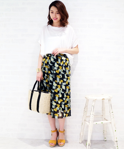 N.（N. Natural Beauty Basic）（エヌエヌナチュラルビューティーベーシック）の「フォルムドレープカットソー（Tシャツ/カットソー・レディース・ホワイト/ホワイト系その他/ボルドー/ネイビー・MEDIUM）」の22枚目の写真