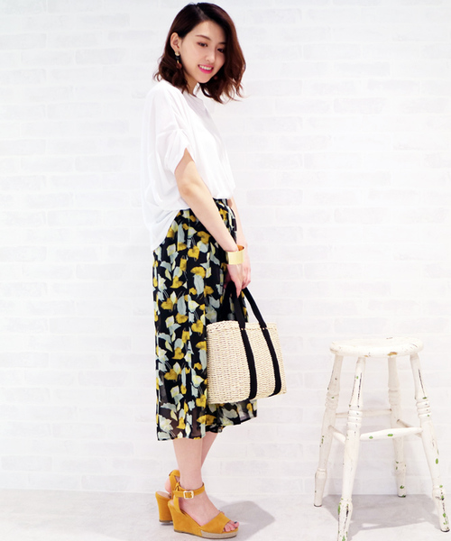 N.（N. Natural Beauty Basic）（エヌエヌナチュラルビューティーベーシック）の「フォルムドレープカットソー（Tシャツ/カットソー・レディース・ホワイト/ホワイト系その他/ボルドー/ネイビー・MEDIUM）」の20枚目の写真