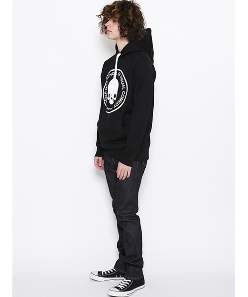 NUMBER (N)INE（ナンバーナイン）の「HOODED PARKA_SCHOOL OF VISUAL COMEDY（パーカー・メンズ・ブラック/トップグレー・4/3/2）」の6枚目の写真