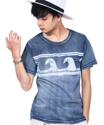 ８(eight) | デニム 半袖Tシャツ アメカジ SURF (Tシャツ/カットソー)