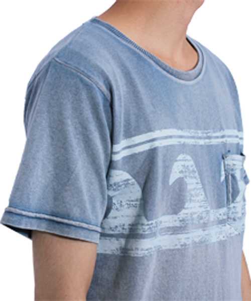 ８(eight)（エイト）の「デニム 半袖Tシャツ アメカジ SURF （Tシャツ/カットソー・メンズ・インディゴブルー/ブルー・MEDIUM/LARGE）」の9枚目の写真