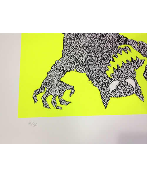 BEAMS T（ビームスティー）の「藤子不二雄(A) x MANGART BEAMS T / 笑ゥせぇるすまんシルクスクリーンポスター（ポスター/アート・その他1/その他2/その他3/その他4/その他5/その他6・ONE SIZE）」の7枚目の写真