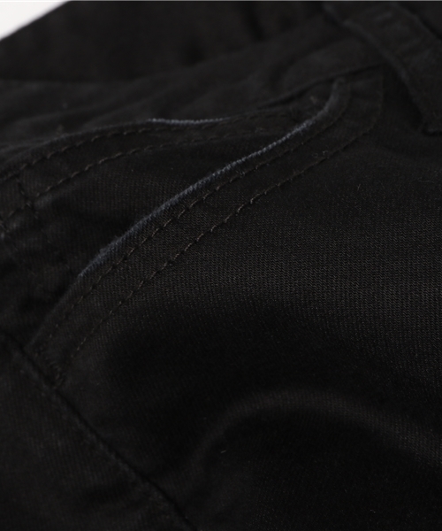 MURUA(ムルーア)の「クラッシュストレッチスキニー(デニムパンツ・レディース・ブラック・0/1/2)」の10枚目の写真