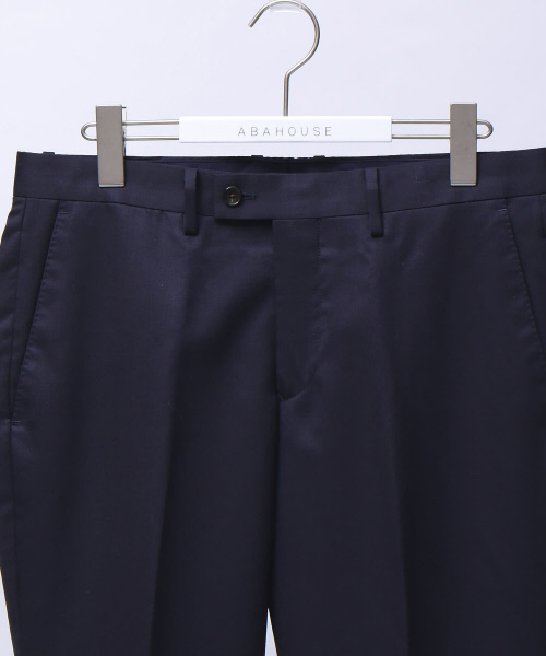 ABAHOUSE（アバハウス）の「【NEW ZEALAND WOOL】ウールツイルスラックス（スラックス・メンズ・ネイビー/ブラック/グレー・1/3/2/4）」の5枚目の写真