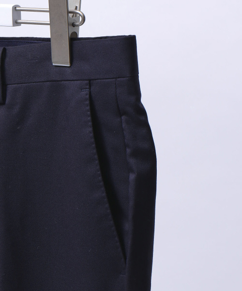 ABAHOUSE（アバハウス）の「【NEW ZEALAND WOOL】ウールツイルスラックス（スラックス・メンズ・ネイビー/ブラック/グレー・1/3/2/4）」の7枚目の写真
