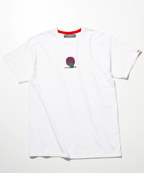 Ungreeper アングリーパー フロントプリントtシャツ Smile君 Ct Ug Hs 1002 Tシャツ カットソー Ungreeper アングリーパー のファッション通販 Zozotown