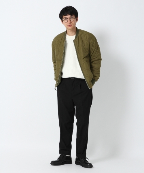 GLOBAL WORK（グローバルワーク）の「5ゲージモールアゼニットプルオーバー/774751（ニット/セーター・メンズ・ブルー系その他/ワインレッド/ホワイト/ブラック/ライトベージュ/ダークブラウン/ブラウン・X-LARGE/MEDIUM/LARGE/SMALL）」の9枚目の写真