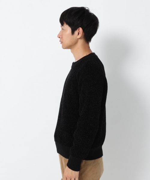 GLOBAL WORK（グローバルワーク）の「5ゲージモールアゼニットプルオーバー/774751（ニット/セーター・メンズ・ブルー系その他/ワインレッド/ホワイト/ブラック/ライトベージュ/ダークブラウン/ブラウン・X-LARGE/MEDIUM/LARGE/SMALL）」の17枚目の写真