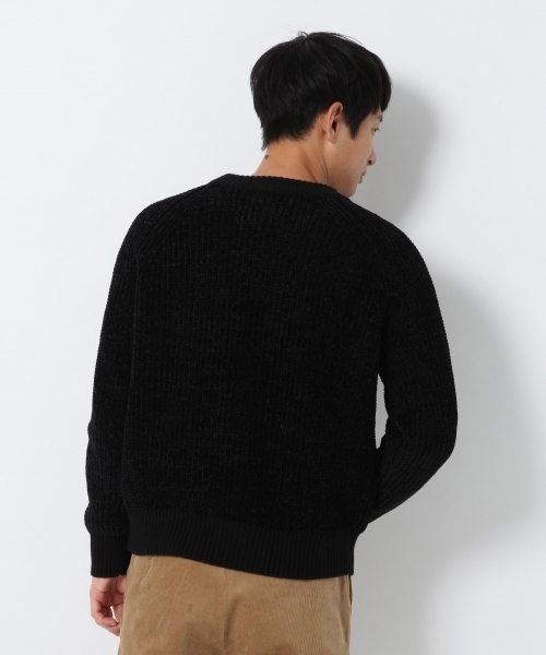 GLOBAL WORK（グローバルワーク）の「5ゲージモールアゼニットプルオーバー/774751（ニット/セーター・メンズ・ブルー系その他/ワインレッド/ホワイト/ブラック/ライトベージュ/ダークブラウン/ブラウン・X-LARGE/MEDIUM/LARGE/SMALL）」の18枚目の写真