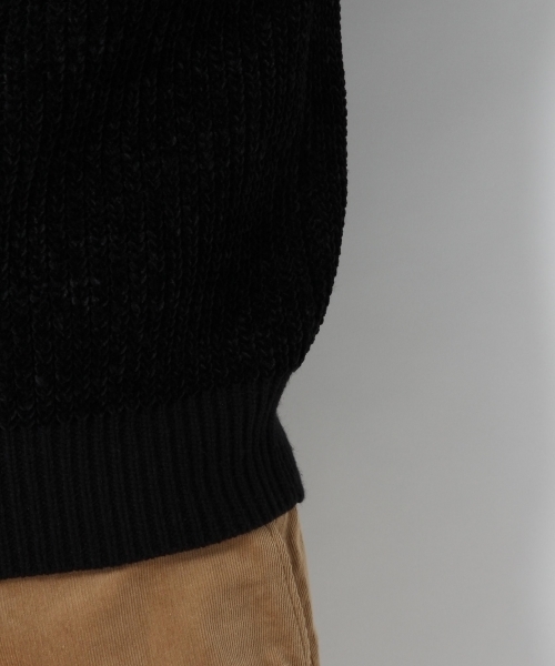 GLOBAL WORK（グローバルワーク）の「5ゲージモールアゼニットプルオーバー/774751（ニット/セーター・メンズ・ブルー系その他/ワインレッド/ホワイト/ブラック/ライトベージュ/ダークブラウン/ブラウン・X-LARGE/MEDIUM/LARGE/SMALL）」の22枚目の写真