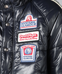 ワッペンナイロンジャケットHYSTERIC GLAMOUR(ヒステリックグラマー HYSTERIC GLAMOUR（ヒステリックグラマー）の「プリマロフトナイロン