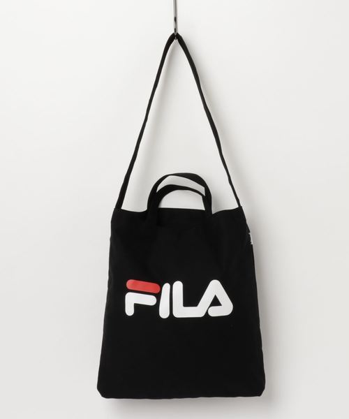 FILA(フィラ)の「∴WEGO/FILA別注イージーショルダートートバッグ(トートバッグ・メンズ・ホワイト/ブラック/ピンク/ブルー・FREE)」の15枚目の写真