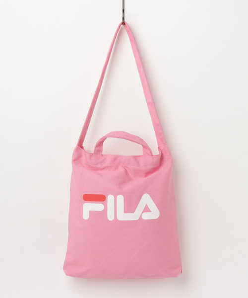 FILA(フィラ)の「∴WEGO/FILA別注イージーショルダートートバッグ(トートバッグ・メンズ・ホワイト/ブラック/ピンク/ブルー・FREE)」の17枚目の写真