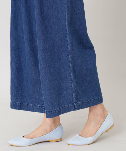 NATURAL BEAUTY BASIC(ナチュラルビューティーベーシック)の「ポインテッドフラット(パンプス・レディース・ブラック/ピンク/シルバー/ブルー/ダークネイビー・23.0cm/23.5cm/24.0cm/24.5cm)」の3枚目の写真