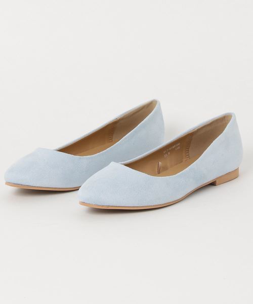 NATURAL BEAUTY BASIC(ナチュラルビューティーベーシック)の「ポインテッドフラット(パンプス・レディース・ブラック/ピンク/シルバー/ブルー/ダークネイビー・23.0cm/23.5cm/24.0cm/24.5cm)」の19枚目の写真