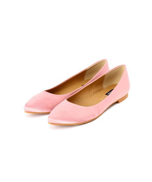 NATURAL BEAUTY BASIC(ナチュラルビューティーベーシック)の「ポインテッドフラット(パンプス・レディース・ブラック/ピンク/シルバー/ブルー/ダークネイビー・23.0cm/23.5cm/24.0cm/24.5cm)」の12枚目の写真
