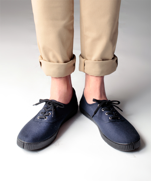 NANO universe（ナノユニバース）の「victoria × nano・universe/別注カラースニーカー Lady's（スニーカー・レディース・ホワイト/ホワイト系その他/ブラック/グレー/ブラウン/カーキ/エメラルド/インディゴブルー/ターコイズブルー/ネイビー/パープル/イエロー/ピンク/ライトピンク/レッド/ボルドー・22.5/23/23.5/24）」の8枚目の写真