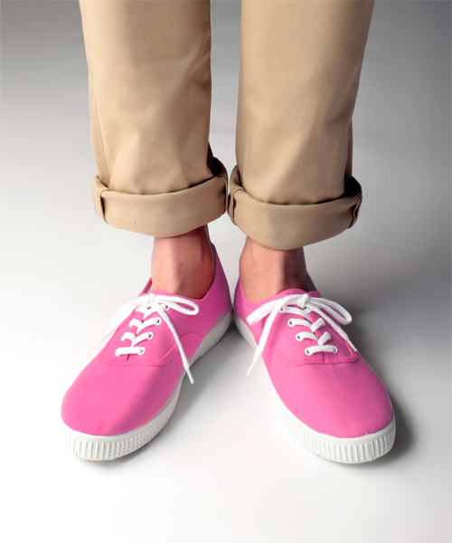 NANO universe（ナノユニバース）の「victoria × nano・universe/別注カラースニーカー Lady's（スニーカー・レディース・ホワイト/ホワイト系その他/ブラック/グレー/ブラウン/カーキ/エメラルド/インディゴブルー/ターコイズブルー/ネイビー/パープル/イエロー/ピンク/ライトピンク/レッド/ボルドー・22.5/23/23.5/24）」の13枚目の写真