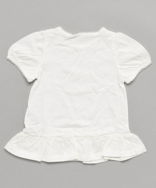 Catherine Cottage(キャサリンコテージ)の「ラメプリント コットンチュニックTシャツ(Tシャツ/カットソー・キッズ・ブルー/ピンク/ホワイト・120/110/100/90/130/80/140)」の5枚目の写真