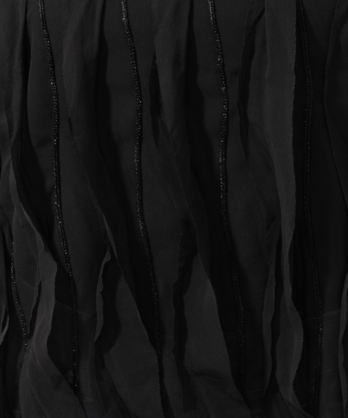 laboratory work（ラボラトリーワーク）の「デザインシフォンプルオーバー（Tシャツ/カットソー・レディース・ホワイト/ブラック/グレー・MEDIUM）」の16枚目の写真