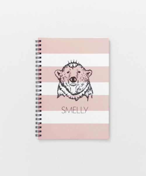 SMELLY（スメリー）の「SMELLY A5リングノート（ステーショナリー・レディース・ブルー系その他/イエロー系その他/ピンク系その他・-）」の9枚目の写真
