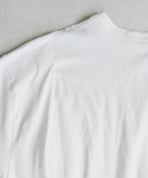 TODAYFUL（トゥデイフル）の「ルーズロングT（Tシャツ/カットソー・レディース・ホワイト/ブラック・FREE）」の19枚目の写真