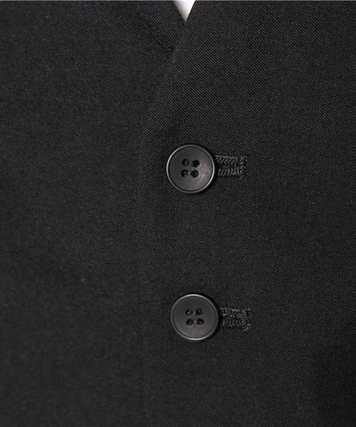 WEGO（ウィゴー）の「WEGO/TR5Bﾍﾞｽﾄ（ベスト・メンズ・ブラック/ライトグレー・MEDIUM）」の8枚目の写真