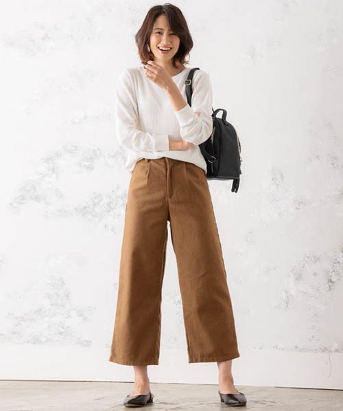 Pierrot(ピエロ)の「フェイクレザータッセル付きミニリュック(バックパック/リュック・レディース・ブラック/ネイビー/グレー/アイボリー・FREE)」の12枚目の写真