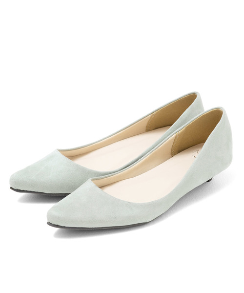 menue(メヌエ)の「美脚魅せ 2cmヒール ローヒール ポインテッドトゥ パンプス(パンプス・レディース・ライトブルー/チェック/ホワイト/シルバー/その他/ラベンダー/イエロー/ミント/ライトグレー/スモークピンク/ブラウン系その他/ブラック系その他2/グレイッシュベージュ/ブラック/パイソン/ブラック系その他/ブラウン系その他2/レッド/ピンク系その他/グレー系その他/レッド系その他/ブラウン系その他3/ピンク系その他2/レオパード/その他2/ベージュ系その他/テラコッタ/グレイッシュブルー・27.0cm/22cm/23.5cm/23cm/24cm/25cm/26.0cm/24.5cm/21.5cm/22.5cm/25.5cm/26.5cm/21cm)」の14枚目の写真