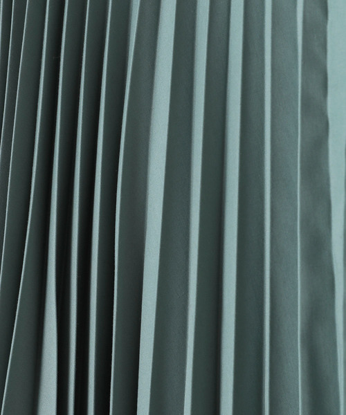CLANE(クラネ)の「【CLANE】WRAP PLEATS SKIRT 16109-6031(スカート・レディース・ブラック/ベージュ/グリーン・40/38)」の11枚目の写真