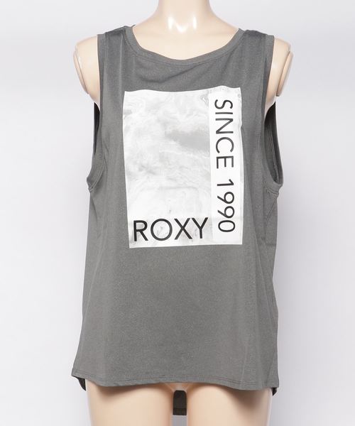 ROXY(ロキシー)の「MARBLE/ロキシー フィットネス ヨガ ランニング タンクトップ ノースリーブ ルームウェアにも(タンクトップ・レディース・チャコールグレー/ホワイト/グレー・SMALL/MEDIUM/LARGE)」の8枚目の写真