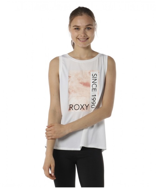 ROXY(ロキシー)の「MARBLE/ロキシー フィットネス ヨガ ランニング タンクトップ ノースリーブ ルームウェアにも(タンクトップ・レディース・チャコールグレー/ホワイト/グレー・SMALL/MEDIUM/LARGE)」の13枚目の写真