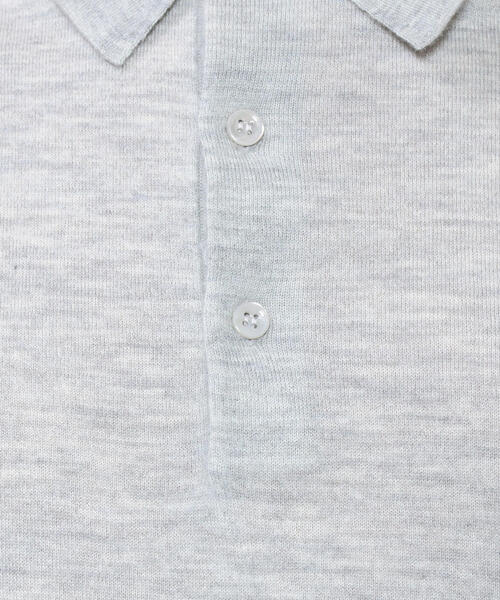 H BEAUTY&YOUTH ニットポロシャツ　グレー　ホワイト　2点まとめ MARW UNITED ARROWS＞ペーパー ポロカラー ニット