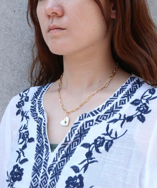 セール ハートシェルネックレス ネックレス Misto Accessories ミストアクセサリーズ のファッション通販 Zozotown