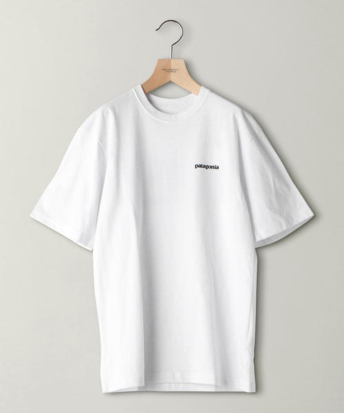 patagonia(パタゴニア)の「<patagonia(パタゴニア)>ロゴTシャツΨ(Tシャツ/カットソー・レディース・ホワイト/パープル/ブラック・X-SMALL)」の7枚目の写真