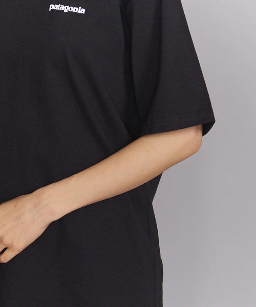 patagonia(パタゴニア)の「<patagonia(パタゴニア)>ロゴTシャツΨ(Tシャツ/カットソー・レディース・ホワイト/パープル/ブラック・X-SMALL)」の12枚目の写真