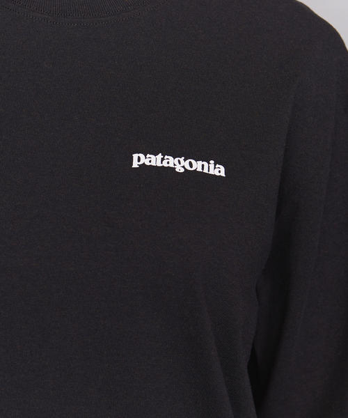 patagonia(パタゴニア)の「<patagonia(パタゴニア)>ロゴTシャツΨ(Tシャツ/カットソー・レディース・ホワイト/パープル/ブラック・X-SMALL)」の14枚目の写真