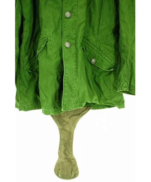 【ヴィンテージ】C50\"スウェーデン軍服\" モッズコート　XLサイズ　グリーン ヴィンテージ】C50