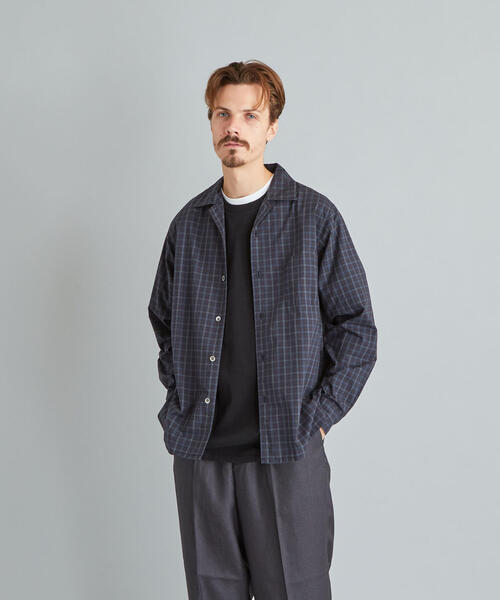 steven alan チェック柄 長袖シャツ STEVEN ALAN シャツ 「Steven Alan」 60 コンパクトヤーン