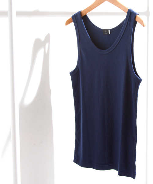 BEAUTY&YOUTH UNITED ARROWS（ビューティーアンドユースユナイテッドアローズ）の「by フライス タンクトップ ◆（タンクトップ・メンズ・ホワイト/グレー/ライトピンク/ケリー/ネイビー/ブラック・LARGE/SMALL/MEDIUM）」の5枚目の写真