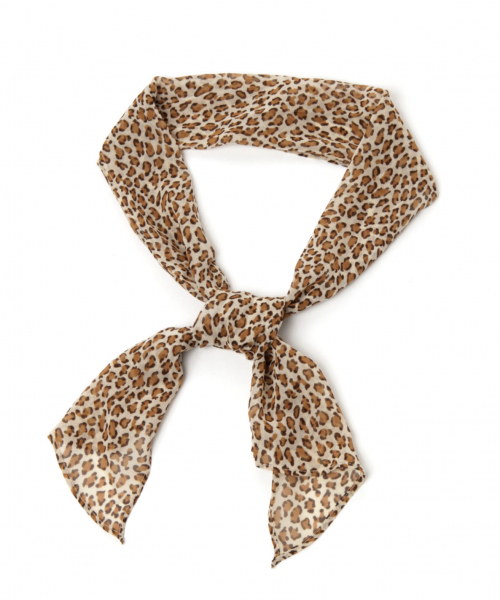 GLOBAL WORK（グローバルワーク）の「シフォンチビスカーフ/847973（ストール/ショール・レディース・アイボリー/ホワイト/ベージュ/オレンジ/グレー系その他/ネイビー/ダークブラウン/グレー/ブラウン系その他・FREE）」の6枚目の写真