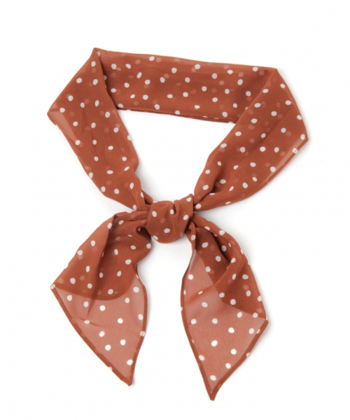 GLOBAL WORK（グローバルワーク）の「シフォンチビスカーフ/847973（ストール/ショール・レディース・アイボリー/ホワイト/ベージュ/オレンジ/グレー系その他/ネイビー/ダークブラウン/グレー/ブラウン系その他・FREE）」の9枚目の写真