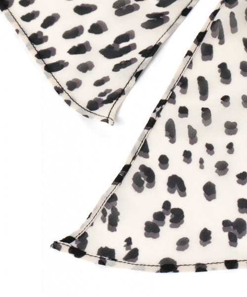 GLOBAL WORK（グローバルワーク）の「シフォンチビスカーフ/847973（ストール/ショール・レディース・アイボリー/ホワイト/ベージュ/オレンジ/グレー系その他/ネイビー/ダークブラウン/グレー/ブラウン系その他・FREE）」の11枚目の写真