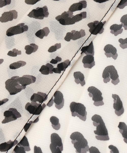 GLOBAL WORK（グローバルワーク）の「シフォンチビスカーフ/847973（ストール/ショール・レディース・アイボリー/ホワイト/ベージュ/オレンジ/グレー系その他/ネイビー/ダークブラウン/グレー/ブラウン系その他・FREE）」の12枚目の写真