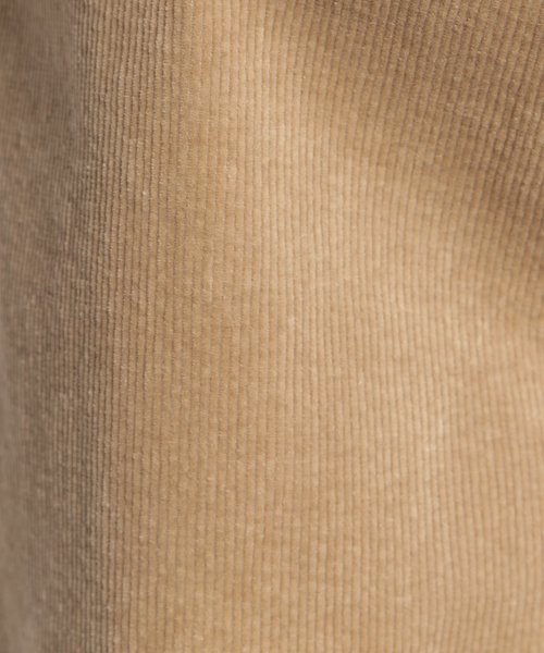 niko and...（ニコアンド）の「コーデュロイセミワイドパンツ（その他パンツ・レディース・ダークブラウン/ベージュ/ブラウン・MEDIUM/LARGE）」の12枚目の写真