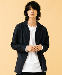 STUDIOUS | 【STUDIOUS】ジップオープンカラービッグシャツ(シャツ/ブラウス)