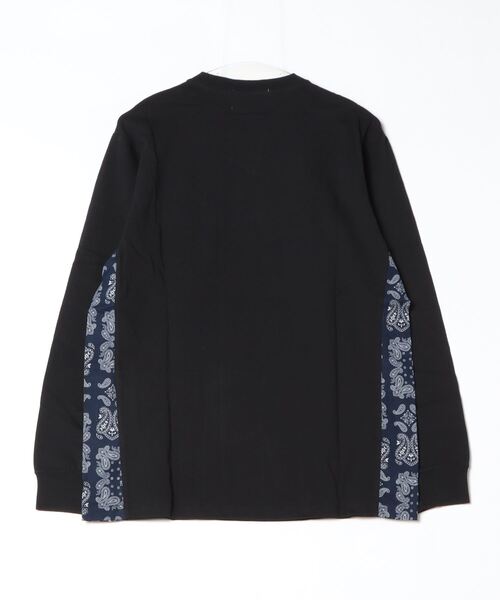 DOUBLE STEAL（ダブルスティール）の「Side Panel Long Tee（Tシャツ/カットソー・メンズ・ホワイト系その他2/ブラック系その他2/ホワイト系その他/ブラック系その他・MEDIUM/LARGE/X-LARGE）」の5枚目の写真