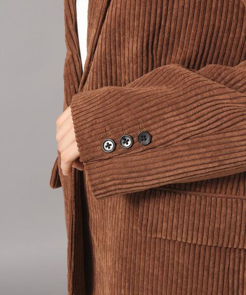 LOWRYS FARM（ローリーズファーム）の「カルコーデュロイジャケット 841551（テーラードジャケット・レディース・ダークブラウン/ネイビー/ブラウン・FREE）」の12枚目の写真