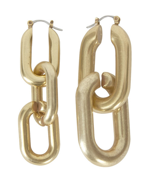 Ameri（アメリ）の「UNDRESSED CHAIN PIERCE（ピアス（両耳用）・レディース・シルバー/ゴールド・FREE）」の7枚目の写真